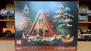 LEGO Ideas A-Frame Cabin Review! Beautiful!