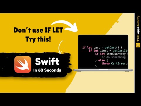 If Let Is Messy, Try This Instead | SWIFT IN 60 SECONDS | #03