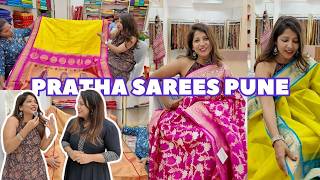 PUNE’s Stunning NEW HOTSPOT for HANDLOOM Silk Sarees! Pratha by Kavita Koparkar