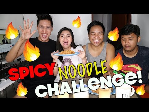 2X SPICY NOODLE CHALLENGE! (PHILIPPINES) DI DAW MAANGHANG! | Miss Menchie