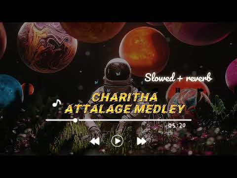 සඳවතියේ | රාධාවනී | ගලන ගඟ | කුවේණියේ | Slowed & reverb Medley 🌧️🥀 ( Charitha Attalage | චරිත )