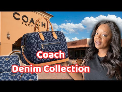 Coach Outlet 2025 Denim Collection