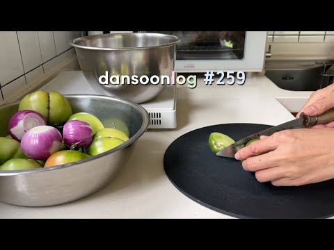 Summer rural life in Korea vlog 259) A clumsy cook