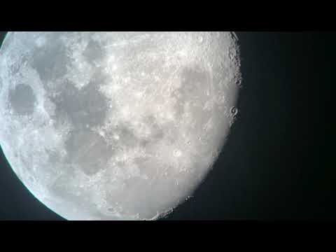 The Moon Through A Telescope (unstabilized)