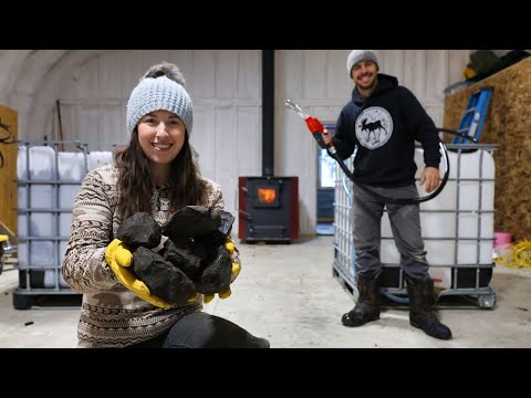 Fueling Our Off Grid Property with Coal & Heating Oil