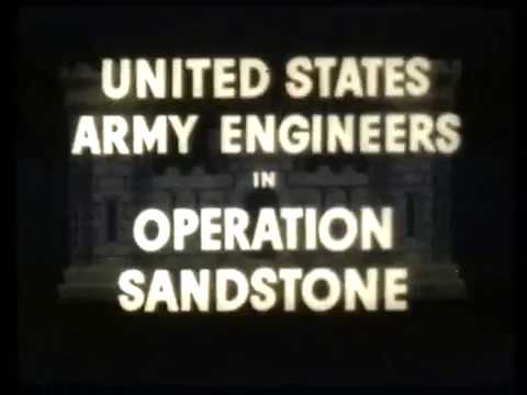 United States Army Engineers In Operation SANDSTONE