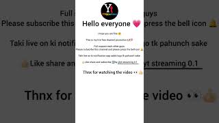 Live streaming #livestreaming #livepromotionyoutubechannel #subscribemychannel #motivational#shorts