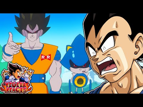 Vegeta Reacts To Sonic VS Goku Rap Battle Part 3