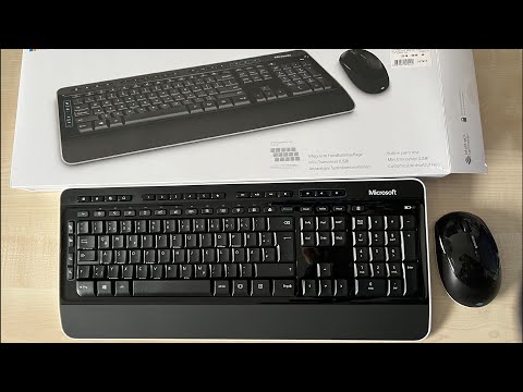 Microsoft Wireless Desktop 3050 | TEST | Unboxing