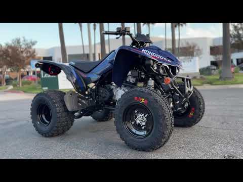 New 2024 KYMCO Mongoose 270i - Fuel Injected Sport ATV in Deep Blue For Sale In Corona, CA