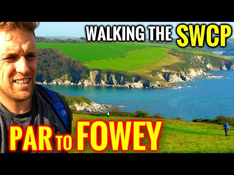 A RELAXING CORNISH COAST Hike - Par to Fowey - South West Coast Path