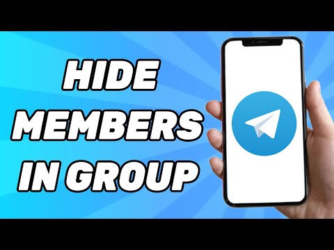 How to Hide Members in Telegram Group Less Than 100