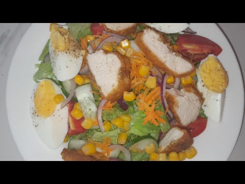 Healthy Chicken  Salad Recipe | Lunch & Dinner Idea