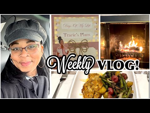 WEEKLY VLOG: Plan With Me Planner Organization + Devotional + Healthy Dinner Ideas For 2