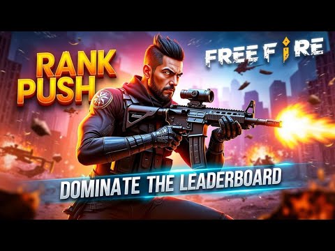 FREE FIRE 🔴  LIVE ROAD TO 110K FUN WITH UNLIMITED CUSTOM AND RANKED PUSH