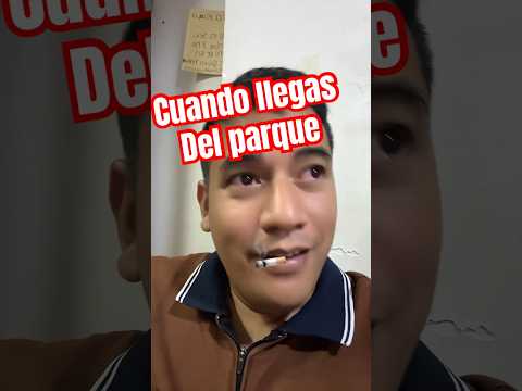 Cuando llegas del parque y … #fernandogoras #maria #cali #colombia