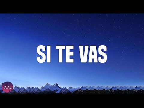 Sech-Si Te Vas (Letra/Lyrics)