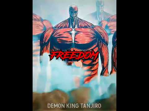 "Freedom" #edit #anime #attackontitan #erenyeager #mikasa #levi #leviackerman #luffy #onepiece #amv