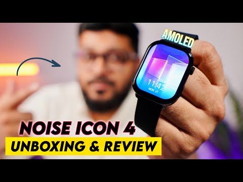 Premium & Sleek Watch with AMOLED Display | Noise Icon 4 Watch Review