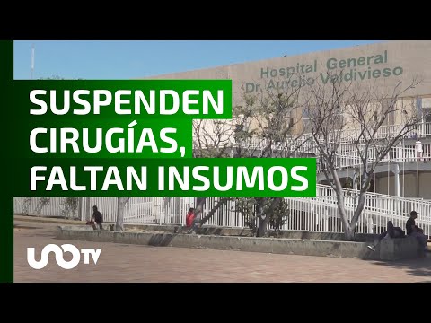 Suspenden cirugías por falta de insumos en Hospital General de Oaxaca