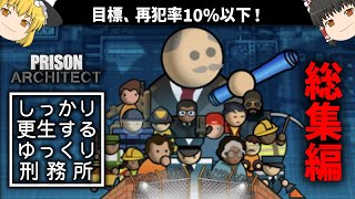 【PrisonArchitect】しっかり更生するゆっくり刑務所（総集編）【ゆっくり実況】