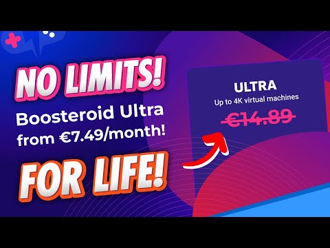 Crazy BOOSTEROID 50% OFF Deal! - 4K, NO Limits, Keep FOREVER!