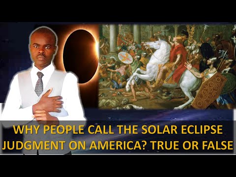 Why Solar Eclipse Called God's Judgment to usher false revival,Sign in heaven,Samson Rent a lion.