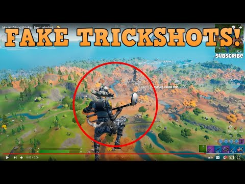 Meet Ribba, the FAKE Trickshotter in Fortnite!