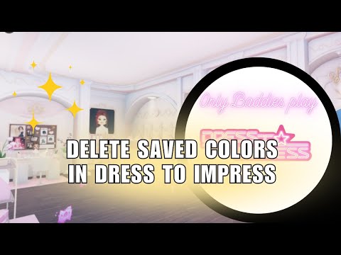 Clean Up Your Palette! How to Delete Saved Colors in Dress to Impress