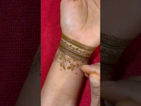 #shorts step by step floral mehndi design 2025