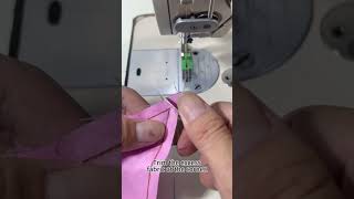 How to sew pointed corners?#cleversewingtip #smartsewingtip #sewingtips #howto