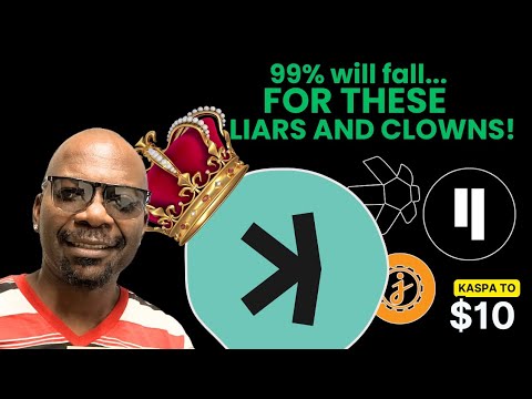 99% will fall... FOR THESE CLOWNS AND LIARS!! #kas #jas #qnt #qubic