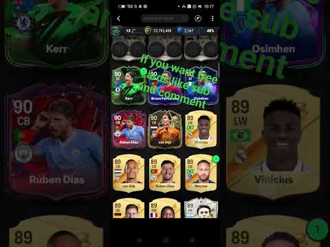 if you want free cards dub like and comment your name #shorts #short #madfut #free