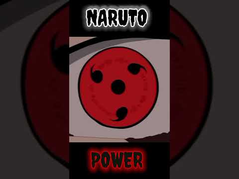 Naruto having a Sharingan