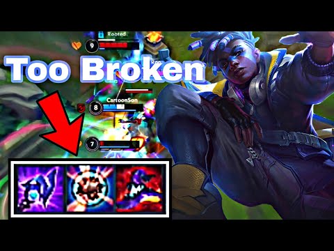 Ekko Gameplay | Burst down every Champ with this build | league Of league wild rift