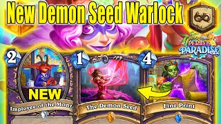 New Strongest Demon Seed Warlock Deck Is Beyond Broken At Perils in Paradise Mini-Set | Hearthstone