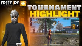 FREE FIRE TURNAMENT HIGHLIGHT T1 LOBBY #freefire #turnamenthighlights 😲