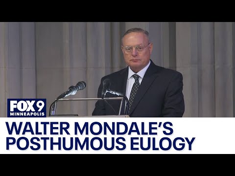 Mondale, Ford's sons give father's eulogies for Former President Carter