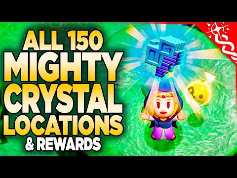 ALL 150 Might Crystal Locations & Rewards in Zelda Echoes of Wisdom