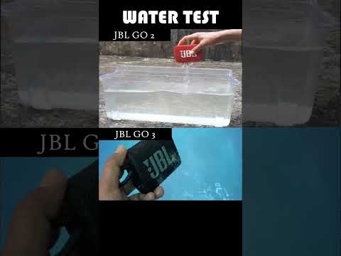 JBL Go 2 & JBL GO 3 Water Test  #viral #novelit #viralvideo #viralshorts #shorts #short #shortvideo