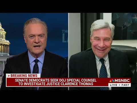 Sen. Whitehouse & Lawrence Break Down Justice Clarence Thomas's Likely Lawbreaking and Corruption