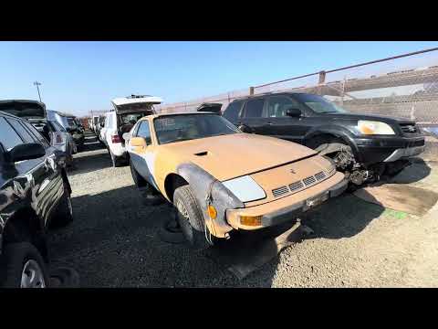 1981 Porsche 924 Turbo at Junkyard