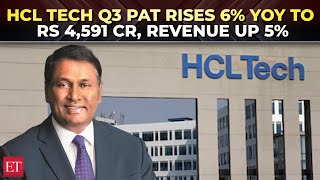 HCL Technologies Q3 Results: PAT grows 6% YoY to Rs 4,591 crore, revenue up 5%