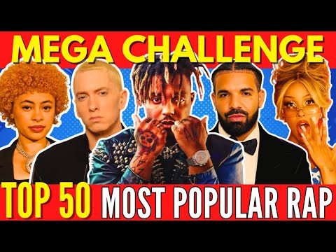 FINISH THE LYRICS - Most Streamed Rap Songs EVER📀MEGA CHALLENGE📢