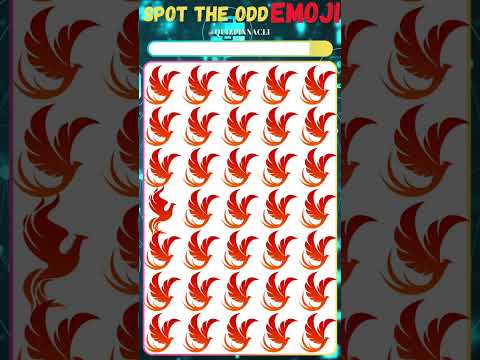 Find Odd Emoji Out | PHEONIX Edition | #emojichallenge #trending #viral #shorts #oddoneout