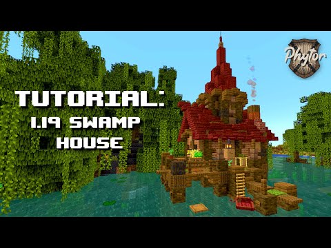 Minecraft 1.19 Tutorial: Mangrove Survival Starter House!