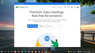 Google Meet is now available as a Progressive Web App (PWA)