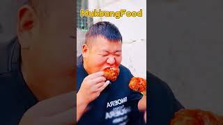 mukbang chicken thighs super spicy instant noodles #food #hungrymukbangers #mukbang #asmr #shorts