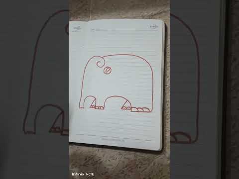 Draw Elephant With 3|| #kidstv #kids #viralvideo #jingletoons #jinglebells #drawing #coloring