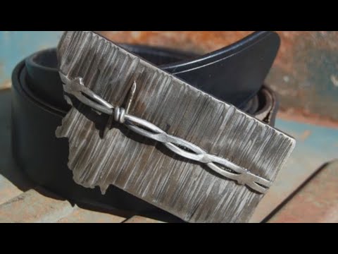 Made in Montana: Barb Wire Buckles!